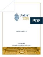 Guía Editorial UADY PDF