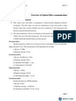 Electronics Communication - Engineering - Optical Fiber Communication - Overview of Optical Fiber Communication - Notes PDF