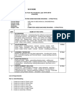 Syllabus Solidworks