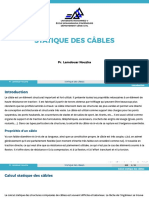 Statique Des Cables - Presentation