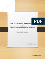 Dificultades de Aprendizaje y Trastornos Del Desarrollo Apuntes 2019