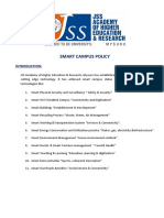 Smart Campus Policy & Action Plan