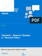 3-Teamwork - Skype For Business To Microsoft Teams