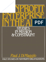 DiMaggio, P Nonprofit Enterprise in The Arts PDF