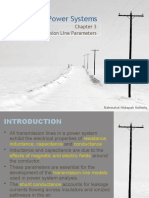 BEE3133 Electrical Power Systems: Transmission Line Parameters