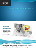 National Artists For Music PDF