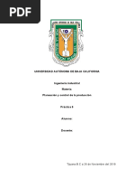 Planeacion y Control de La Produccion