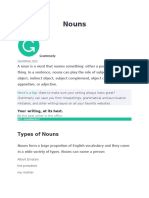 Types of Nouns