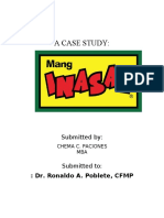 A Case Study::: Dr. Ronaldo A. Poblete, CFMP