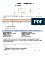 Ficha de Trabajo Crecemos y Cambiamos