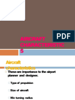 Aircraft Characteristic S