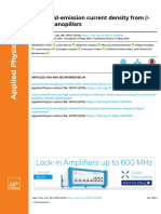 Grillo Et Al - High-Field Emission Current Density From Ga2O3 Nanopillars (2019)