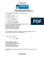 Química Orgânica - Funções Orgânicas e Nomenclatura (40 Questões)