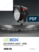 Led Sports Light - Sp02: DLC 4.4 IP66