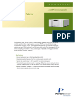 Flexar PDA Plus Detector Specifications Sheet