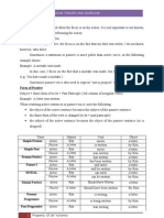 Active Passive Theory and Exercise