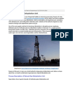 Design of Glycol Dehydration