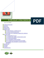 El Oro Solar Y Otras Fuentes de Energia PDF