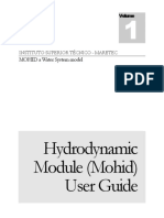 Hydrodynamic Module Mohid. User Guide PDF