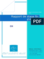 Rapport DE Stage CIH