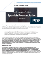 Spanish Pronunciation: The Complete Guide: How To Use This Guide