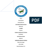 Legislacion Laboral y Turistica Tarea 5