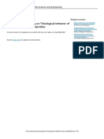 Influence of Hot Forging On Tribological Behavior of Al6061-Tib In-Situ Composites