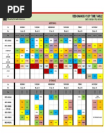 (3116) Yccp Time Table 15 07 2019 To 21 07 2019 PDF