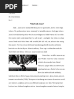 Gun Violence Essay