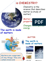 Chemistry Is The Science That Describes Matter (A Study of Matter)