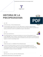 Historia de La Psicopedagogia 2