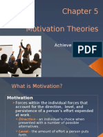 Motivation Theories: Achievement Requires Effort