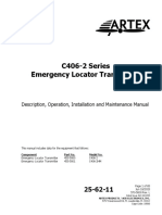 25-62-11 - ARTEX C-406-2 Installation and Maintenance Manual PDF