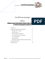 Procrastination Module 6 - Adjusting Rules & Tolerating Discomfort