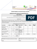 Ficha Tecnica de Acido Graso