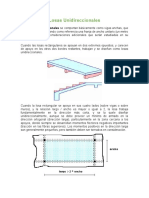 Losas Unidireccionales y Bidireccionales