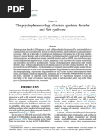 The Psychopharmacology of Autism Spectrum Disorder and Rett Syndrome