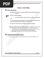 Chapter 3: Data Mining