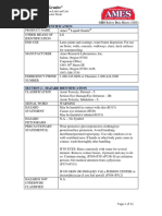 Ames' Liquid Granite: GHS Safety Data Sheets (SDS) Section 1 - Identification