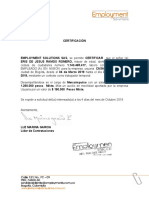 Certificado Laboral