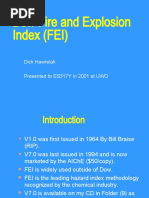 5.10 Dow Fire and Explosion Index