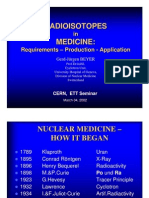 ETT Seminar - Isotopes in Medicine