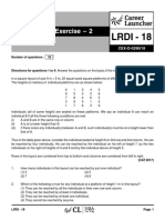 LRDI - 18 Practice Exercise 2 With Solutions (12345)