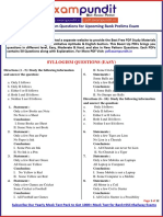 Important Syllogism Questions For Sbi Clerk Prelims Exams PDF