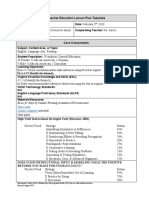 Teacher Education Lesson Plan Template: Boxes For Katje by Candace Fleming (Available in RS Book Room)