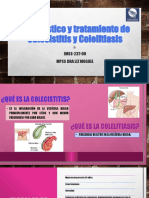 Diagnóstico y Tratamiento de Colecistitis y Colelitiasis