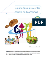 Material Complementario 1 Factores Protectores para Evitar El Desarrollo de La Obesidad PDF