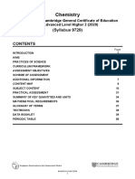 Chemistry: (Syllabus 9729)