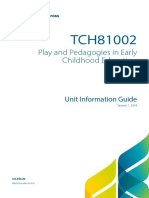 TCH81002 - Play and Pedagogies in Early Childhood Education