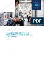 Salesforce Certified Marketing Cloud Social Specialist: Certification Exam Guide